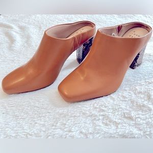 A New Day Caramel Slide On Bootie